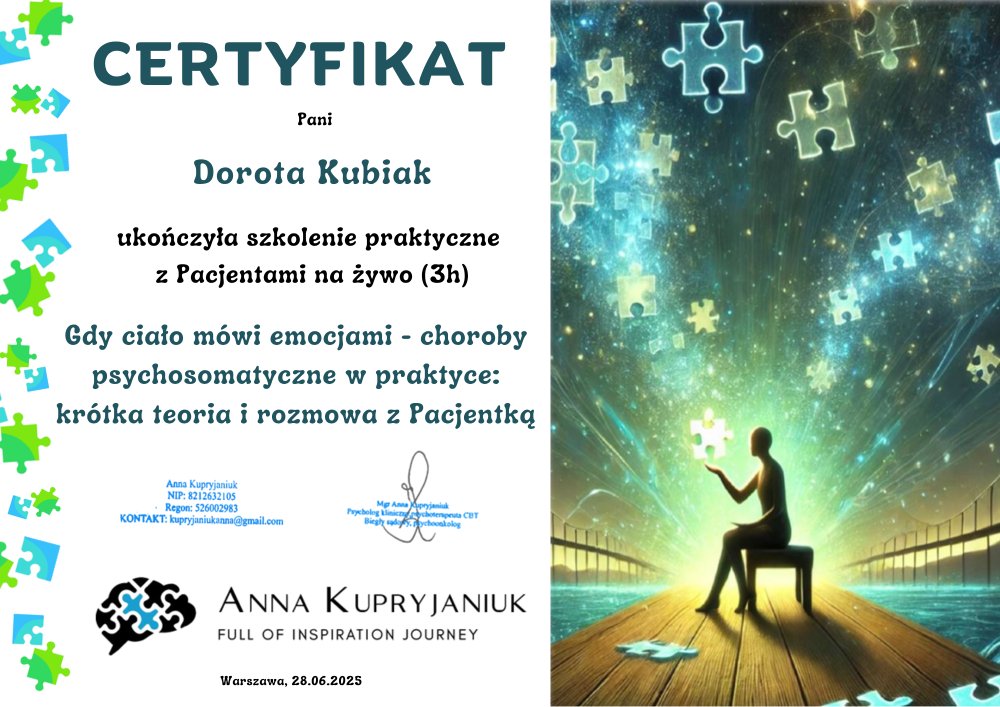 Choroby psychosomatyczne w praktyce